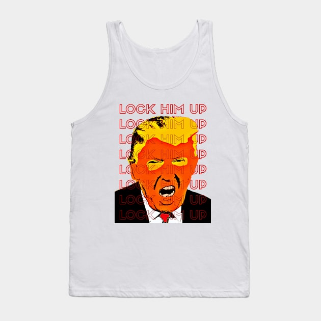 LOCK HIM UP Tank Top by TJWDraws